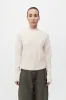 Boucle Wool Jumper - Off White sold by St. Agni