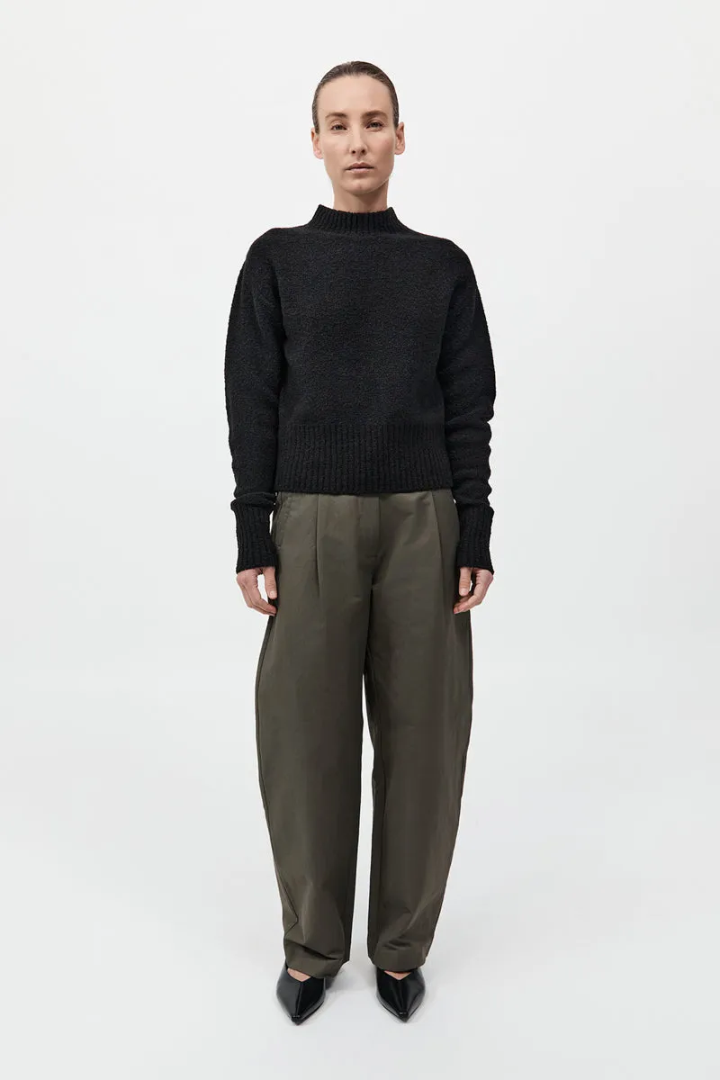 Boucle Wool Jumper - Black sold by St. Agni product image thumbnail 5