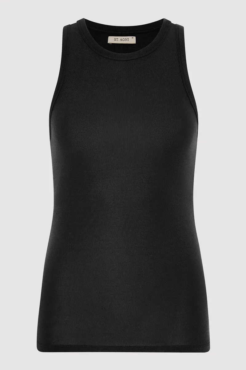 Jersey Tank - Black sold by St. Agni product image thumbnail 5