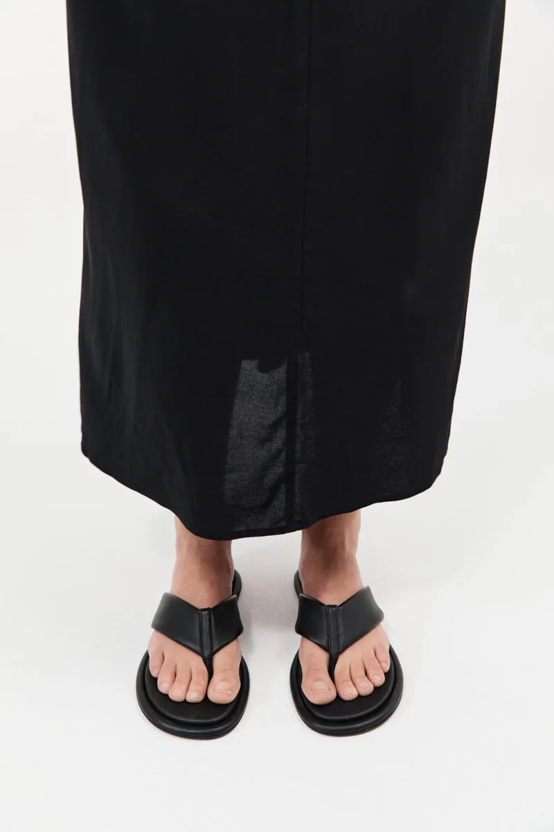 Soft Thong Slide - Black sold by St. Agni product image thumbnail 4