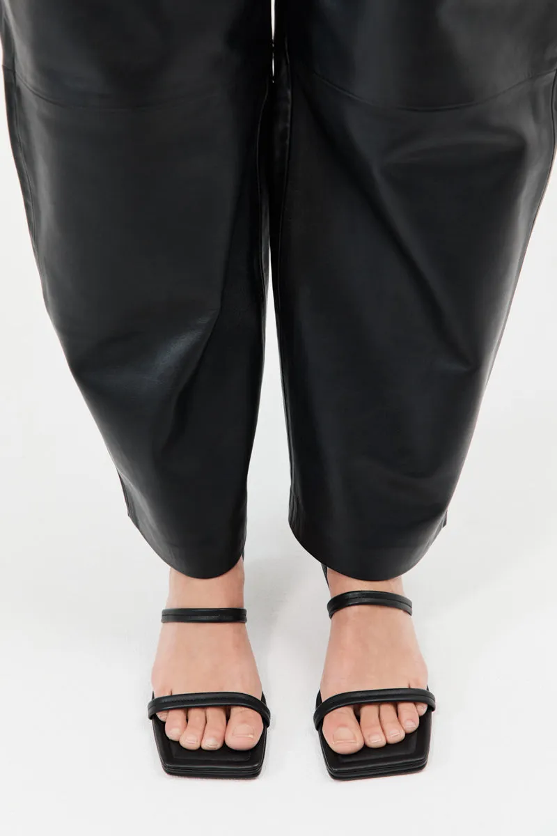 Fine Strap Kitten Heel - Black sold by St. Agni product image thumbnail 5