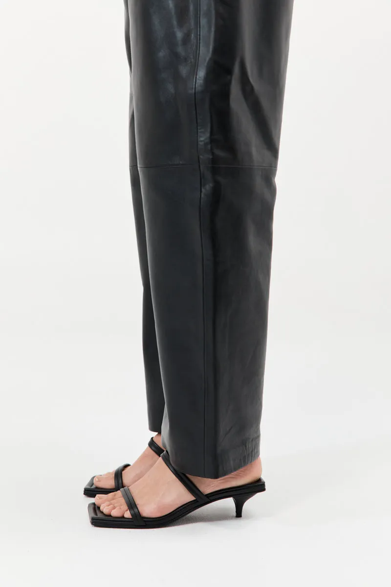 Fine Strap Kitten Heel - Black sold by St. Agni product image thumbnail 4