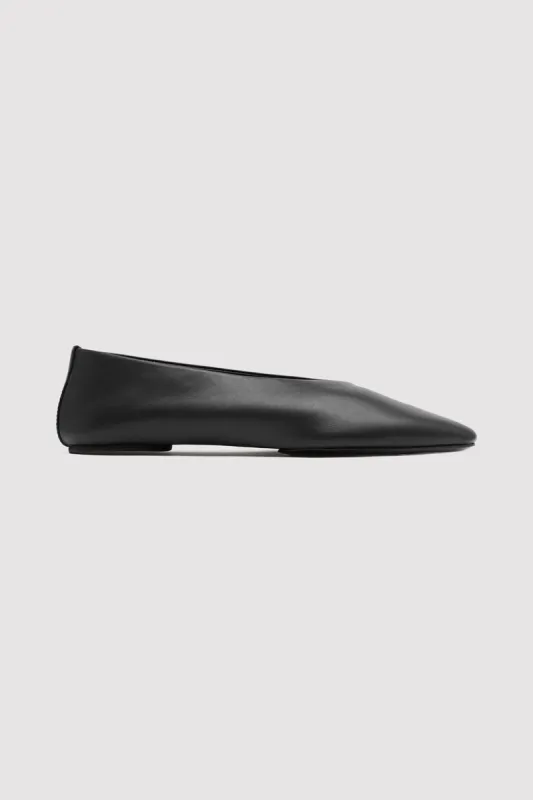 Soft Glove Ballet Flat - Black sold by St. Agni