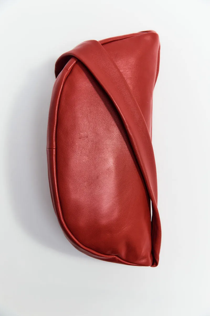 Soft Crescent Bag - Rosso sold by St. Agni product image thumbnail 2