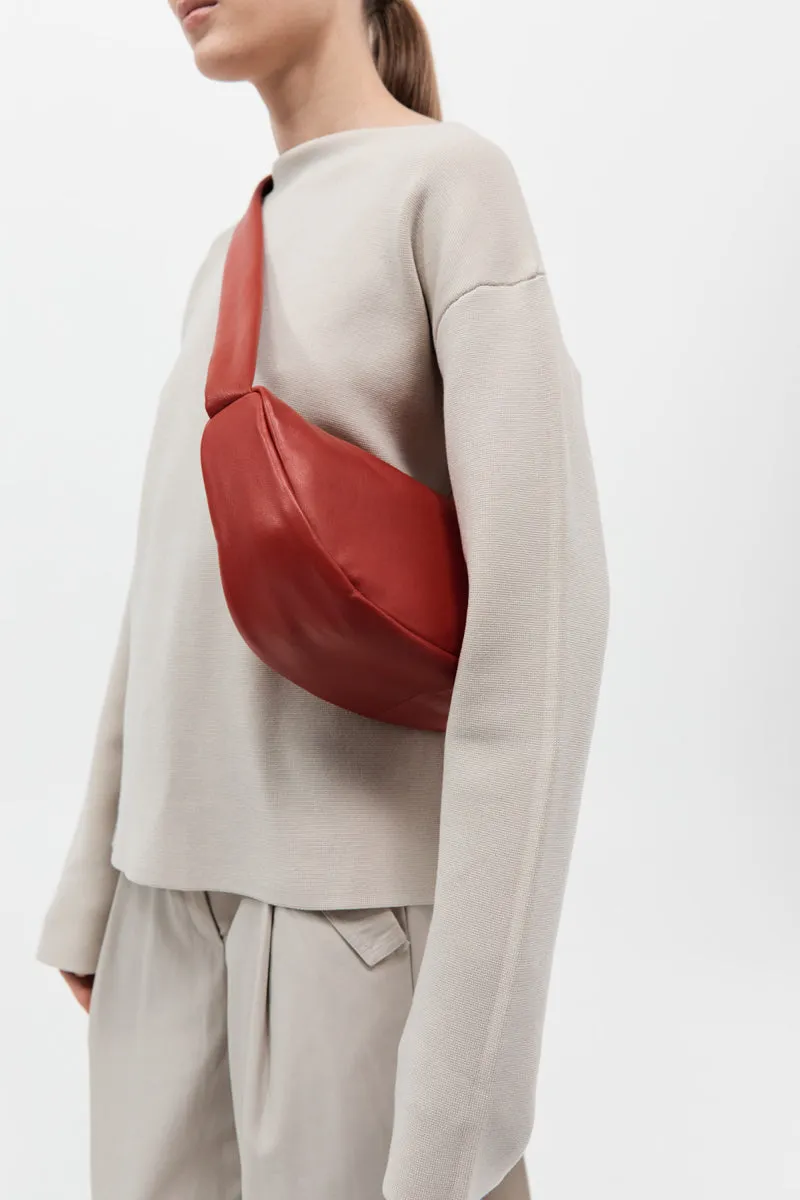 Soft Crescent Bag - Rosso sold by St. Agni product image thumbnail 4