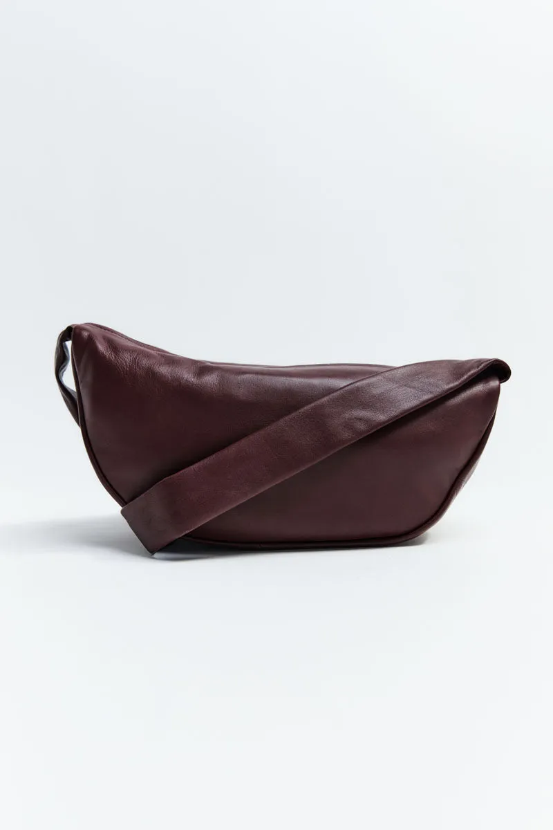 Soft Crescent Bag - Plum sold by St. Agni product image thumbnail 2