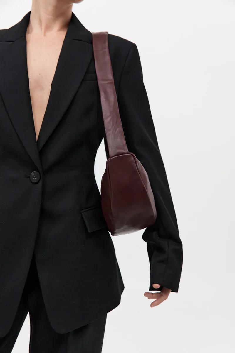 Soft Crescent Bag - Plum sold by St. Agni product image thumbnail 3