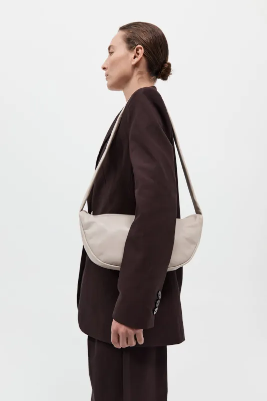 Soft Crescent Bag - Creme sold by St. Agni