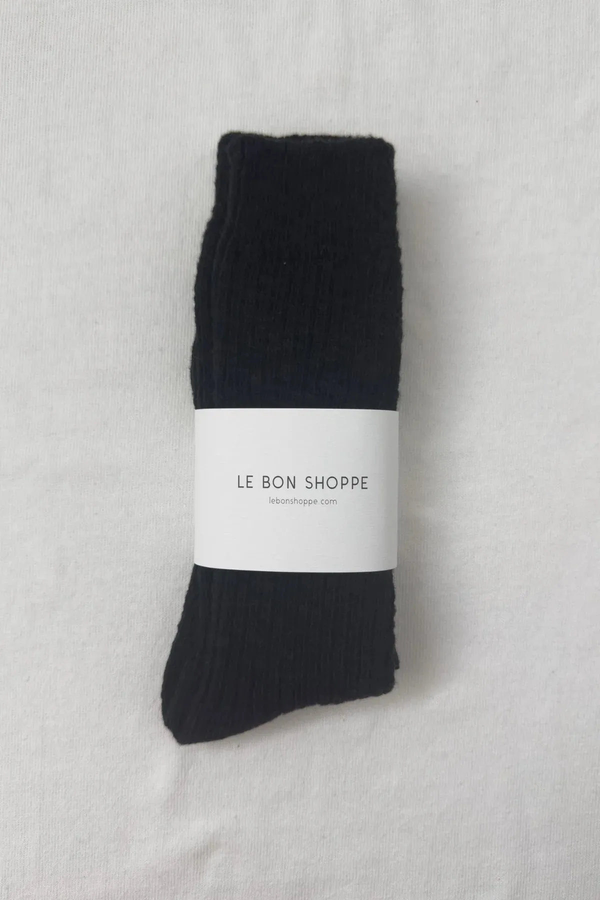 Cottage Socks by Le Bon Shoppe - Black sold by St. Agni