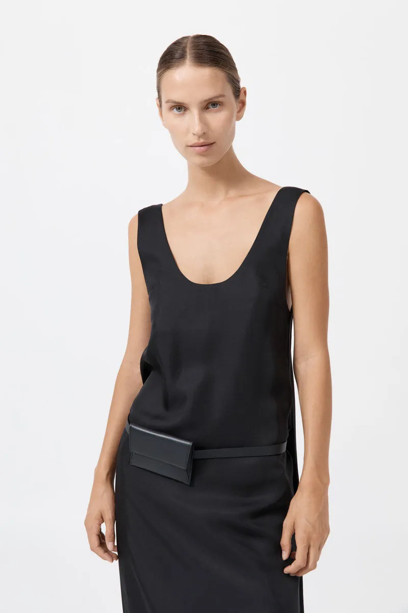 Petit Pouch Belt - Black sold by St. Agni product image thumbnail 2