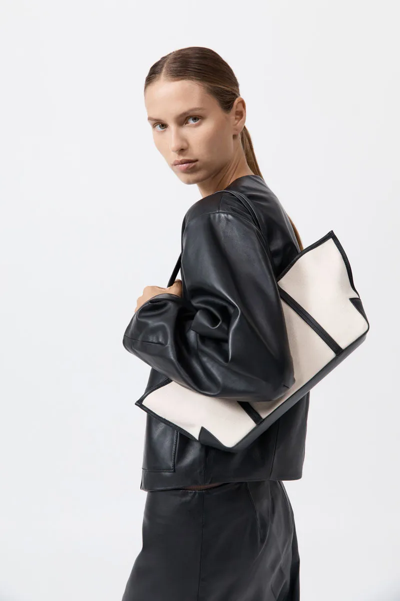 Slim Bateau Tote - Canvas sold by St. Agni product image thumbnail 2