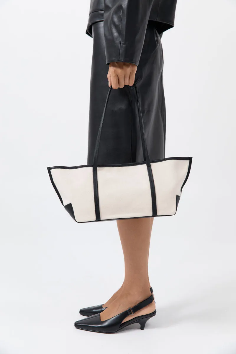 Slim Bateau Tote - Canvas sold by St. Agni