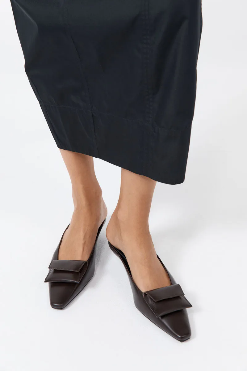 Petit Pouch Heel - Coffee sold by St. Agni product image thumbnail 4