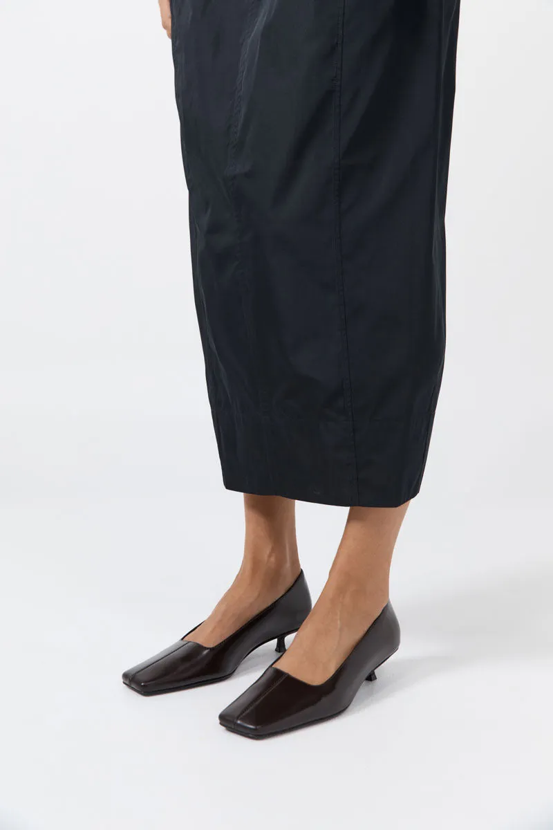 Square Toe Pump - Coffee sold by St. Agni product image thumbnail 4