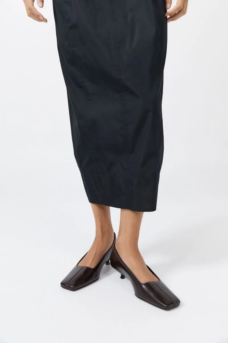 Square Toe Pump - Coffee sold by St. Agni product image thumbnail 3