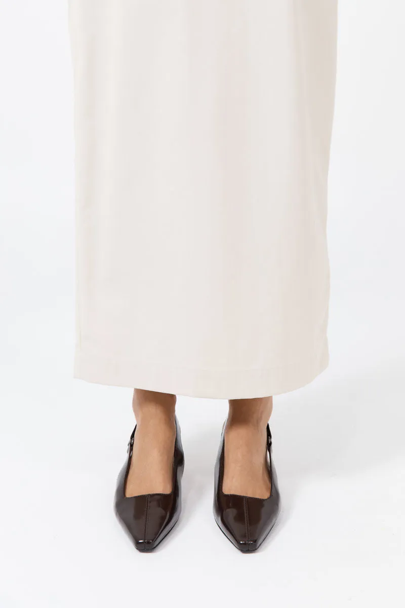 Utility Sling Back Heel - Coffee sold by St. Agni product image thumbnail 4