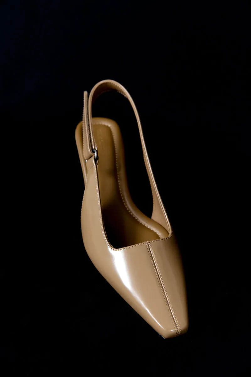 Utility Sling Back Heel - Oak sold by St. Agni product image thumbnail 4