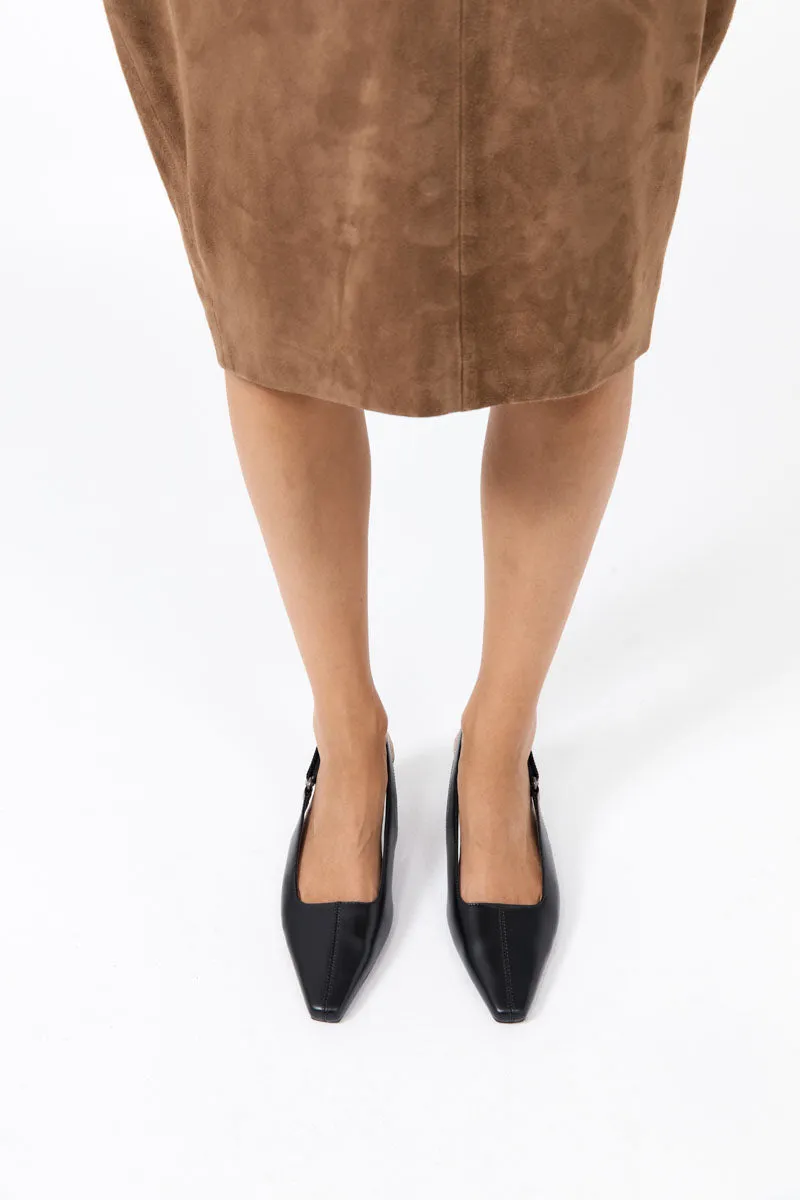 Utility Sling Back Heel - Black sold by St. Agni product image thumbnail 3