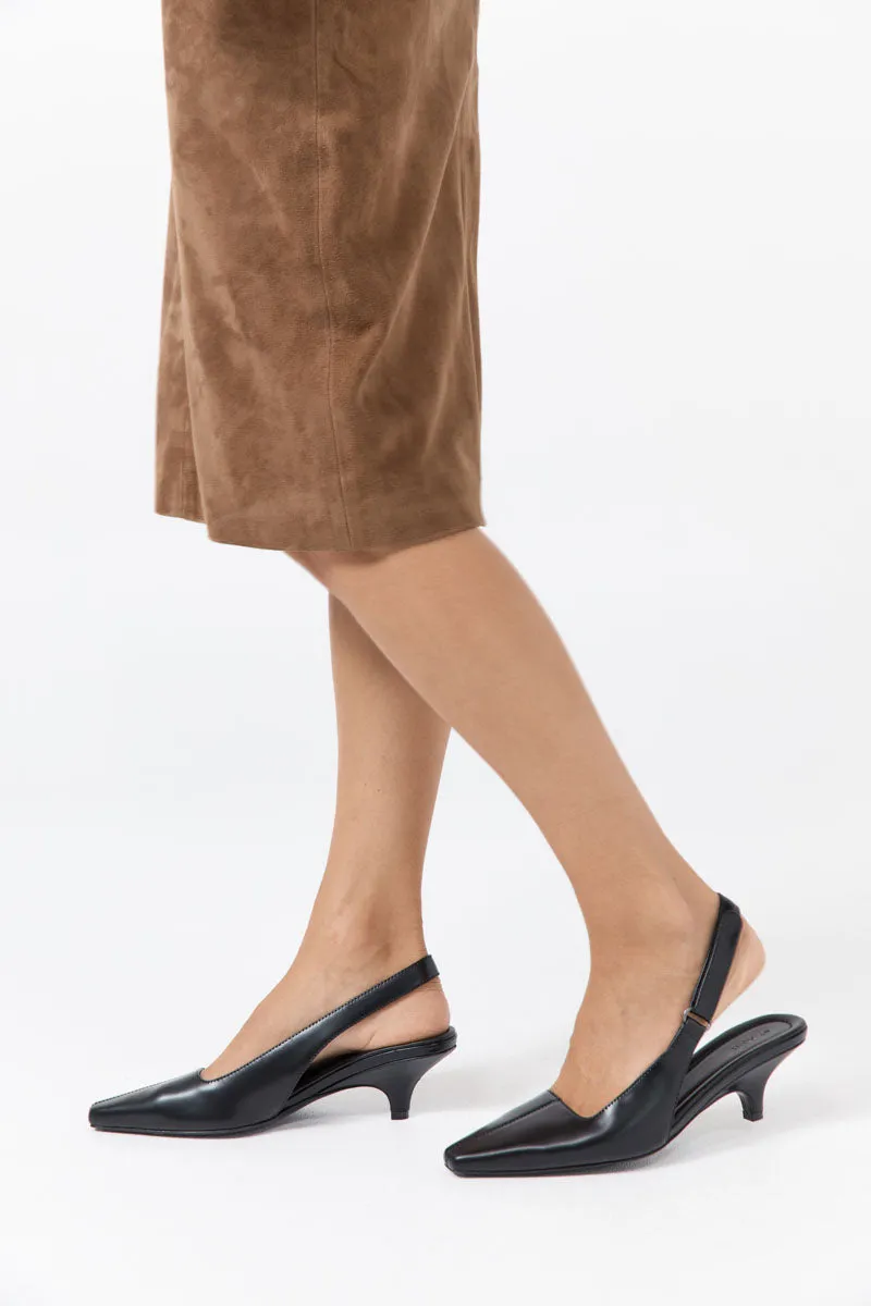 Utility Sling Back Heel - Black sold by St. Agni product image thumbnail 2