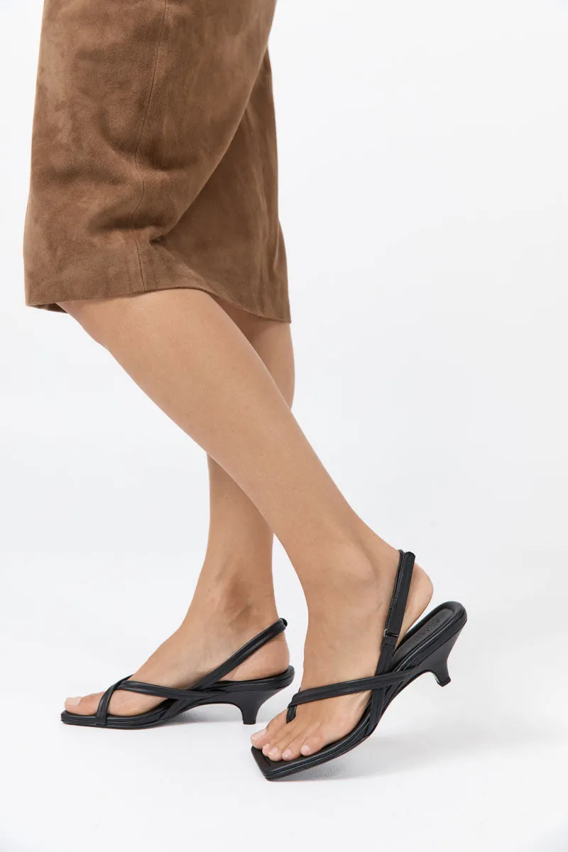 Cross Detail Heel - Black sold by St. Agni product image thumbnail 4