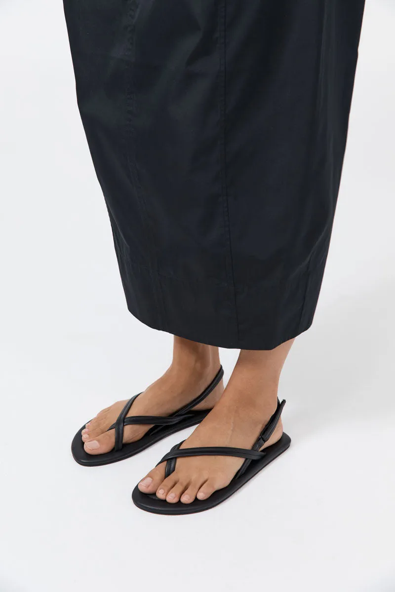 Cross Detail Sandal - Black sold by St. Agni product image thumbnail 4