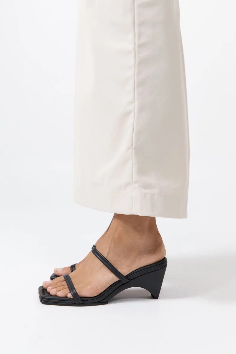 Double Strap Arc Wedge - Black sold by St. Agni product image thumbnail 3