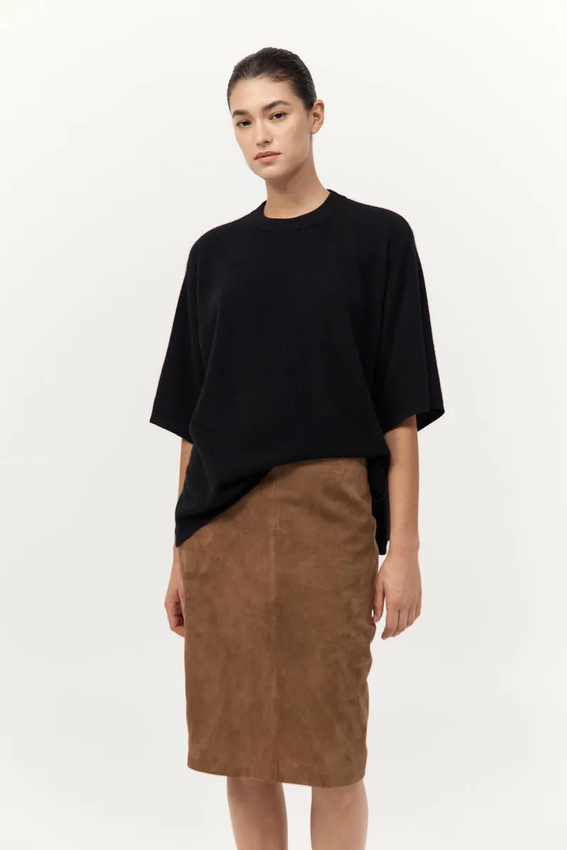 Cashmere Copain Tee - Black sold by St. Agni product image thumbnail 2