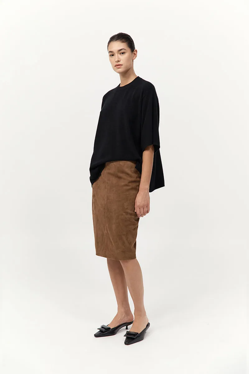 Cashmere Copain Tee - Black sold by St. Agni product image thumbnail 3