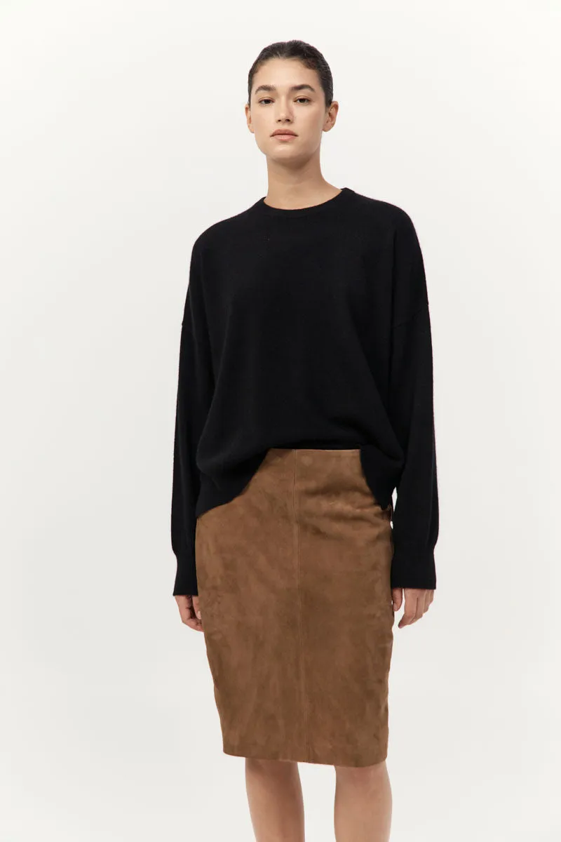 Cashmere Sweater - Black sold by St. Agni