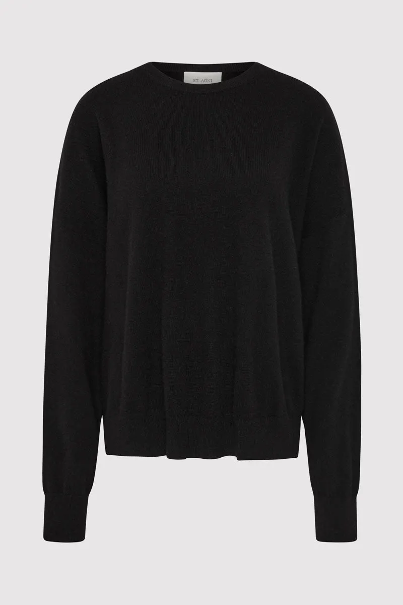 Cashmere Sweater - Black sold by St. Agni product image thumbnail 4