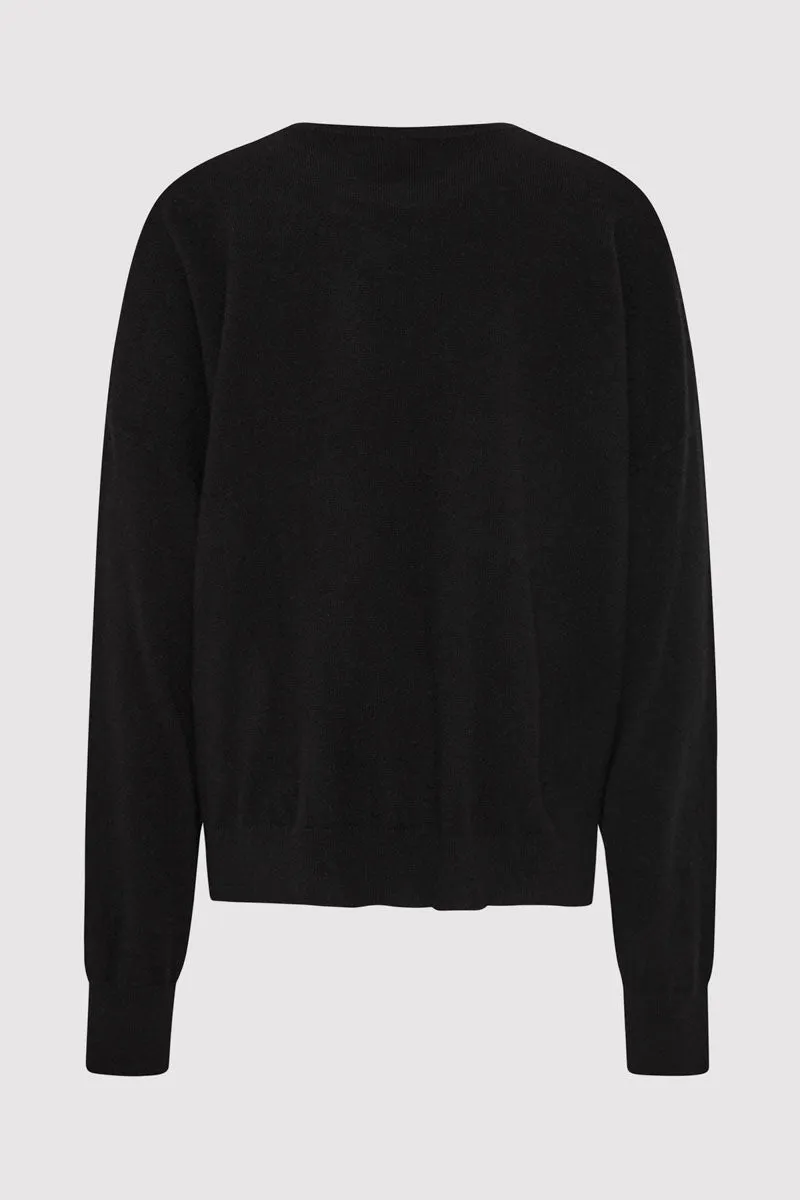 Cashmere Sweater - Black sold by St. Agni product image thumbnail 5