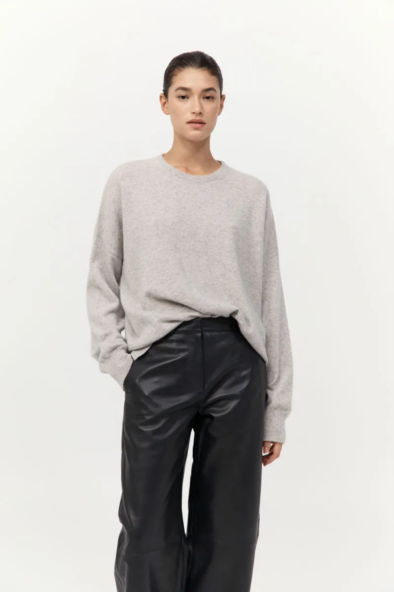 Cashmere Sweater - Grey Marle sold by St. Agni