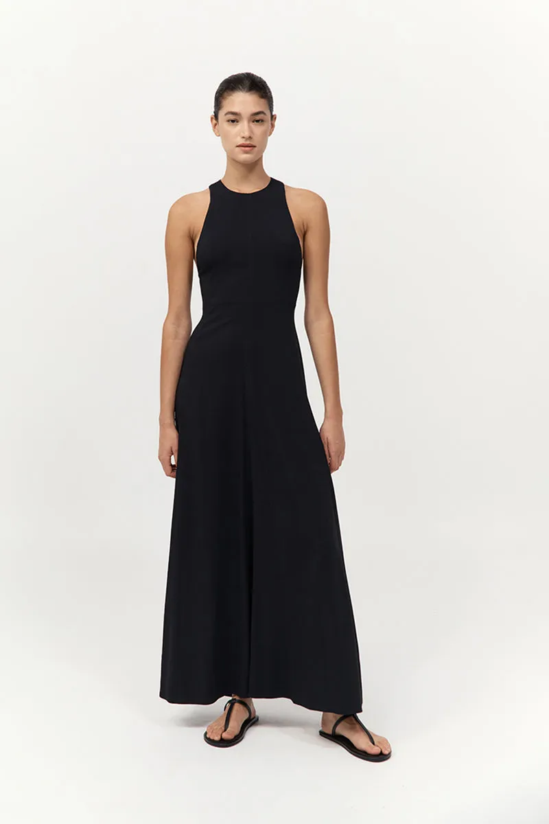Cut Away Maxi Dress - Black sold by St. Agni product image thumbnail 4