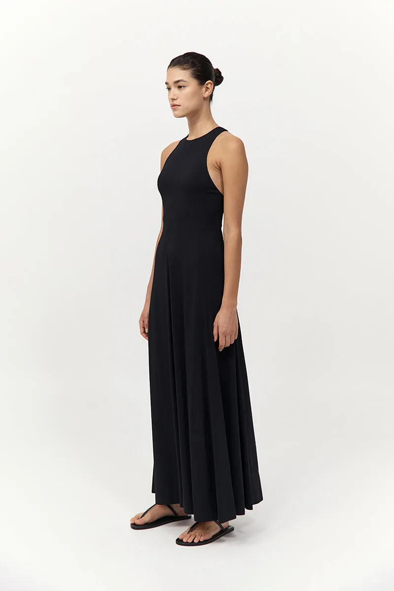 Cut Away Maxi Dress - Black sold by St. Agni product image thumbnail 3
