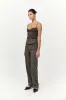 Transparent Silk Cami - Black Olive sold by St. Agni