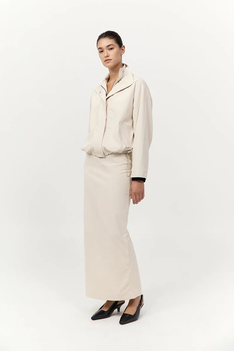 Minimal Column Skirt - Putty sold by St. Agni product image thumbnail 4