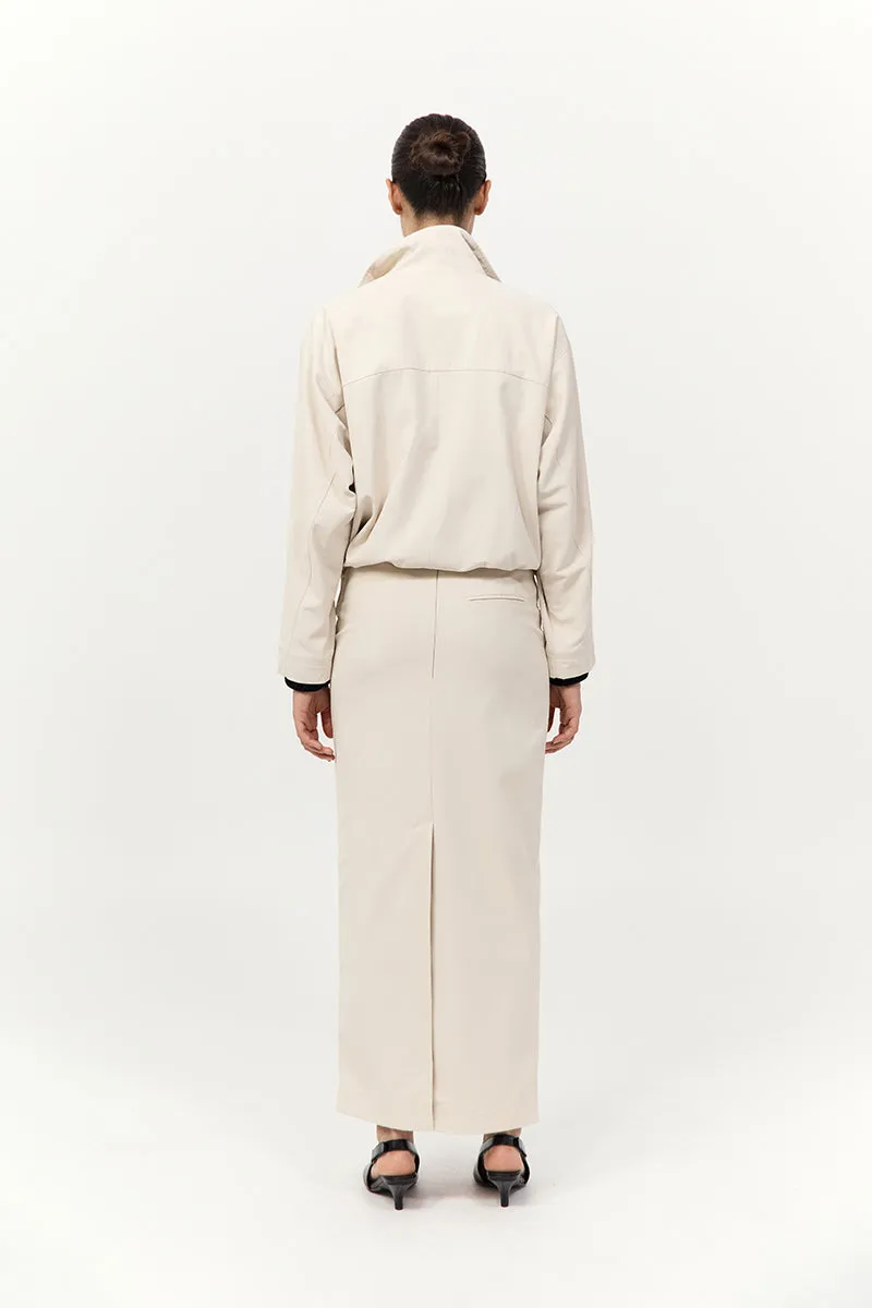 Minimal Column Skirt - Putty sold by St. Agni product image thumbnail 5