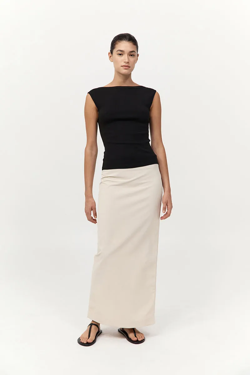 Minimal Column Skirt - Putty sold by St. Agni