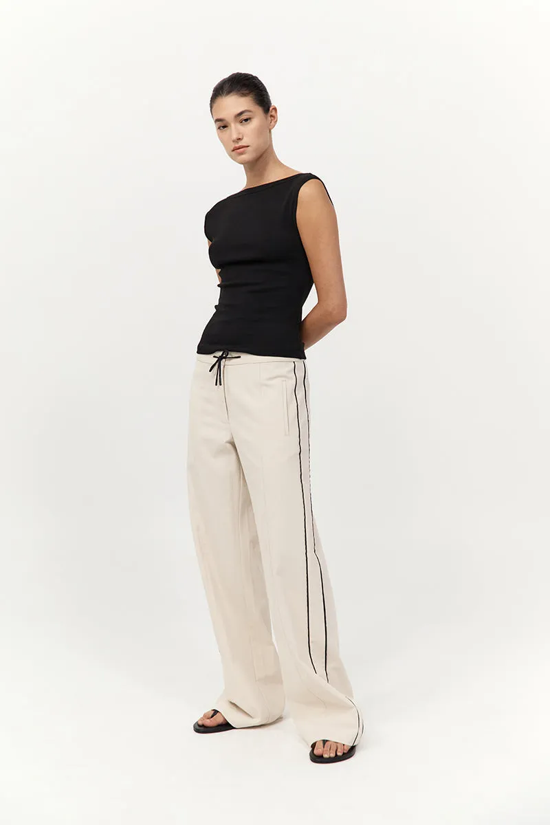 Tailored Track Pants - Putty sold by St. Agni product image thumbnail 3