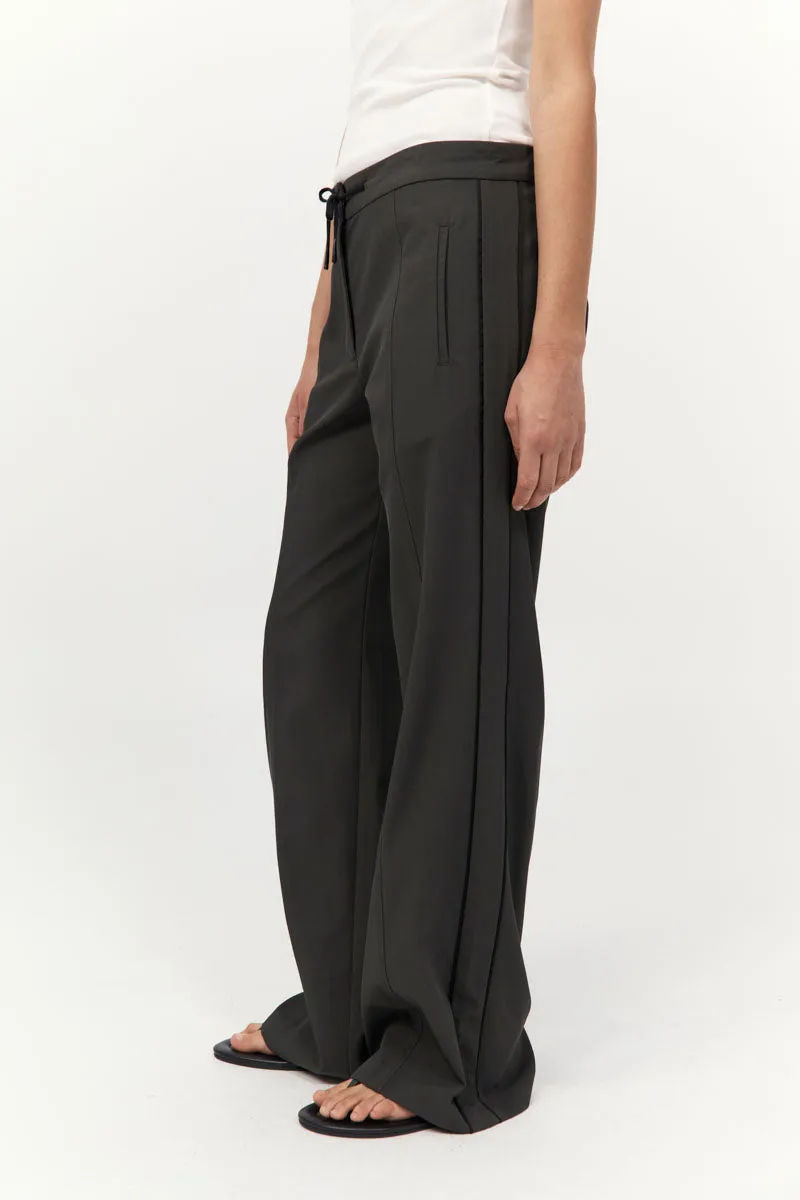 Tailored Track Pants - Black Olive sold by St. Agni product image thumbnail 2