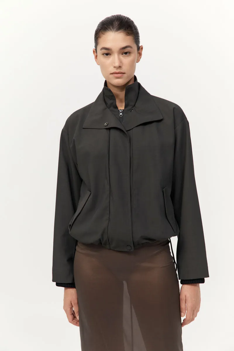 Flight Jacket - Black Olive sold by St. Agni