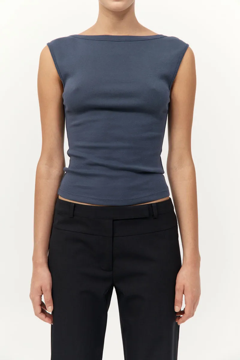 90s Splice Panelled Pants - Black / Black sold by St. Agni product image thumbnail 3