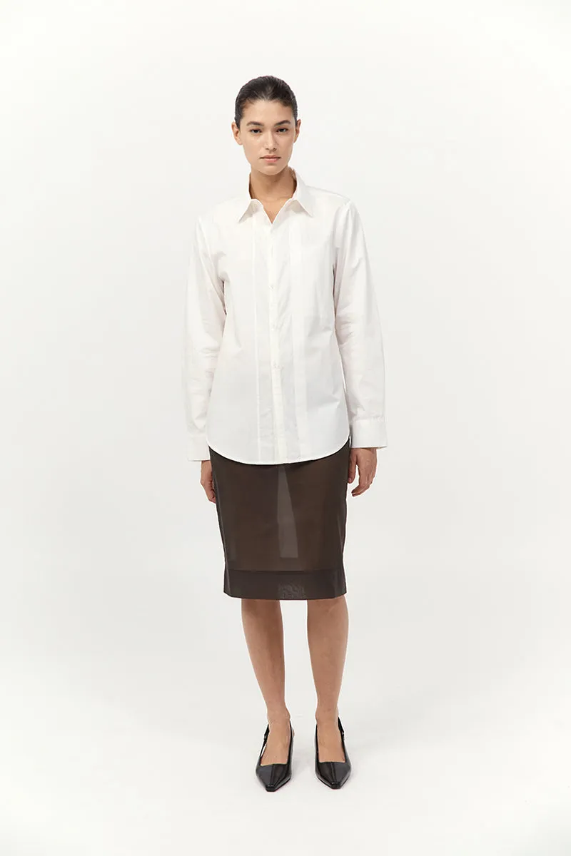 Tie Back Shirt - Off White sold by St. Agni product image thumbnail 3