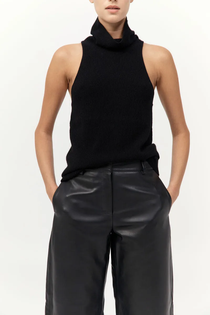 Cashmere Blend Top - Black sold by St. Agni product image thumbnail 2