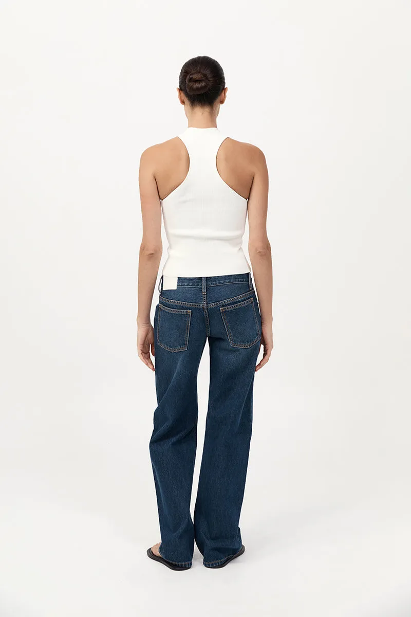 90s Low Rise Jeans - Dark Indigo sold by St. Agni product image thumbnail 4
