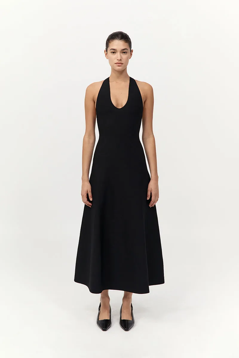 Sculpted Knit Dress - Black sold by St. Agni