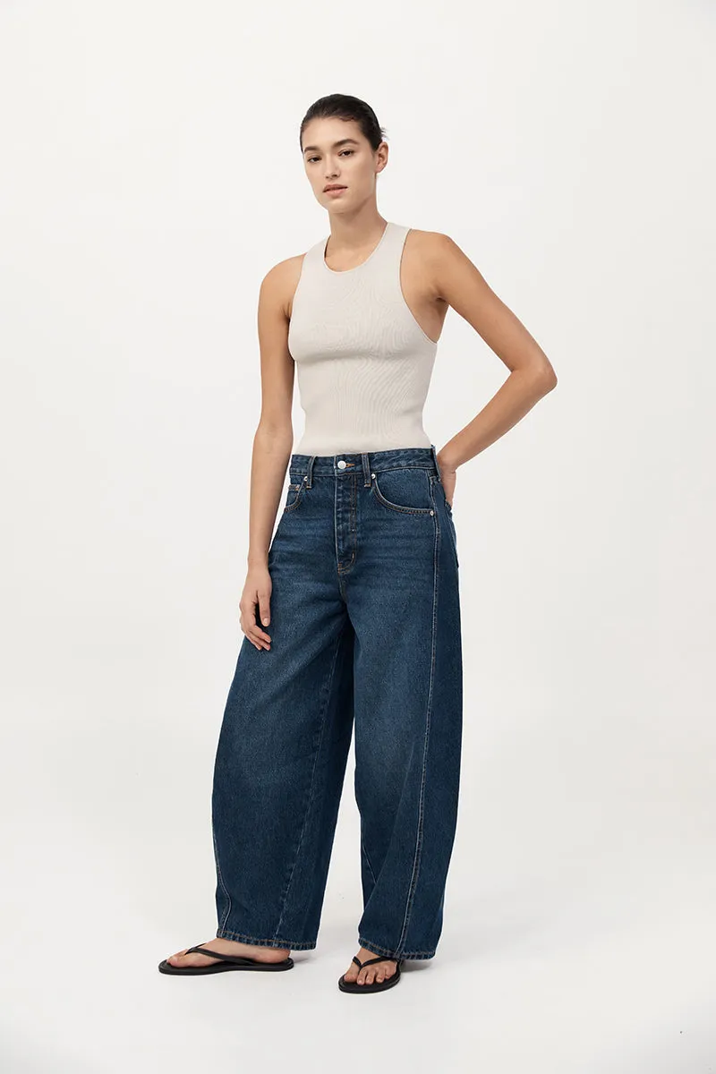 Sculpted Knit Top - Silver sold by St. Agni product image thumbnail 4