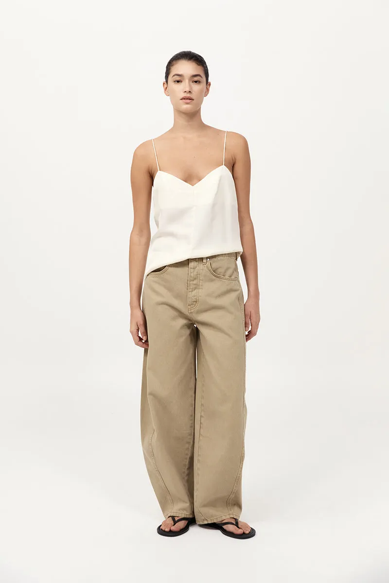 Silk Twill Cami - Milk sold by St. Agni product image thumbnail 3