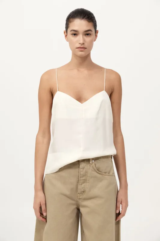 Silk Twill Cami - Milk sold by St. Agni