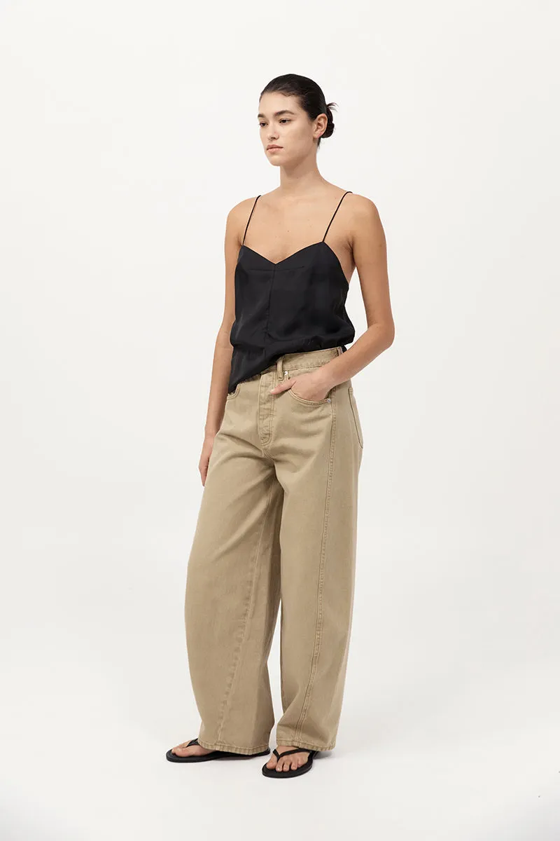 Silk Twill Cami - Black sold by St. Agni product image thumbnail 4